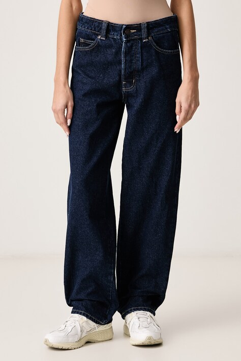 Dickies Jeansy relaxed fit damskie granatowe DK0A88NK0DD1