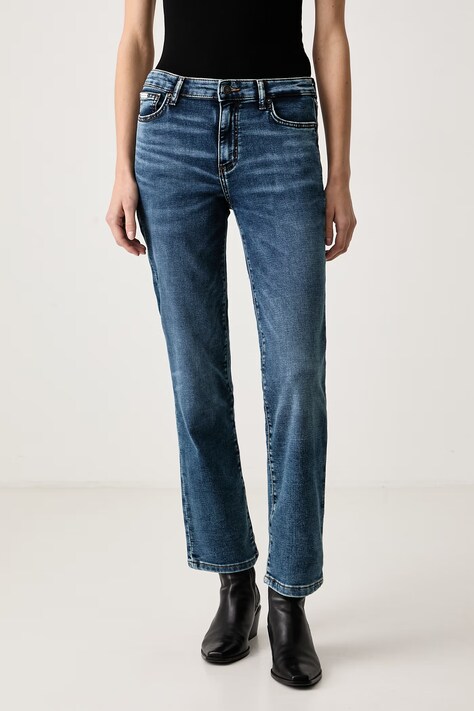 Guess Jeans Straight traperice za žene plave W6BA98 D1836