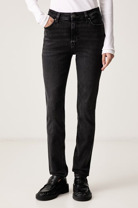 Guess Jeans Jeansy skinny damskie czarne W6BA92 D1785