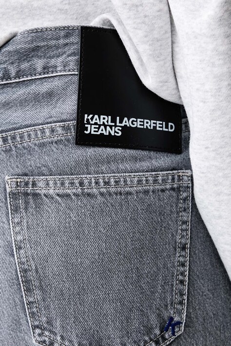 Karl Lagerfeld Jeans джинси relaxed fit жіночі — AW26-SJDZ8Y, сірий — фото 5