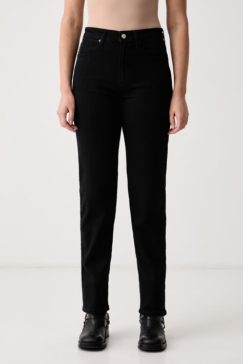 Marc O'Polo Jeansy straight damskie czarne 5000016862