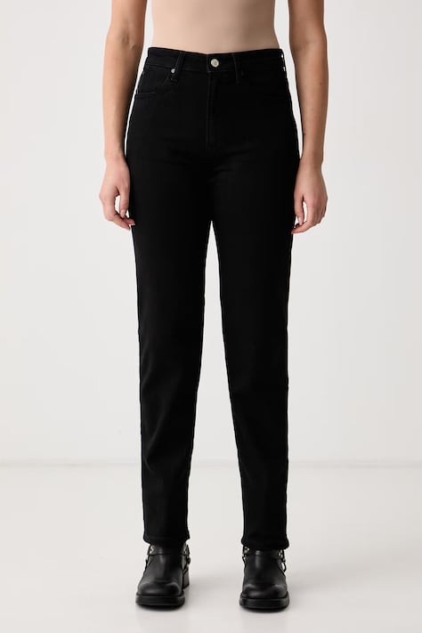 Marc O'Polo Jeansy straight damskie czarne 5000016862
