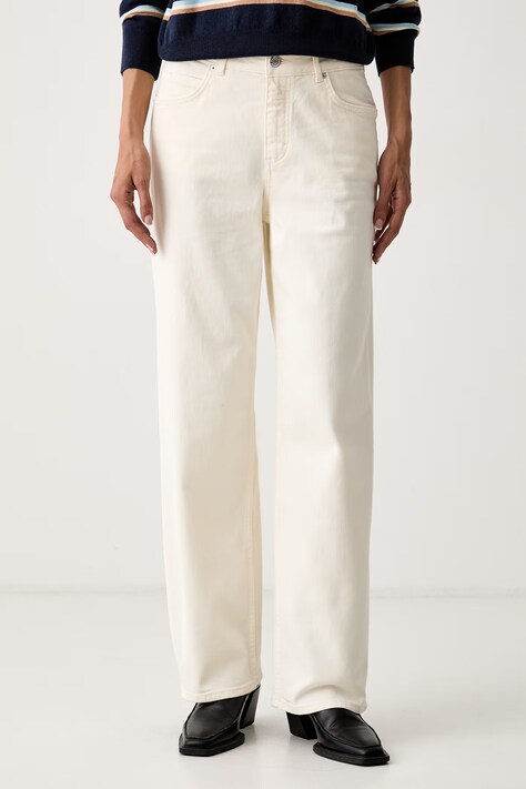 Marc O'Polo jeansy regular damskie beżowe 5000011751
