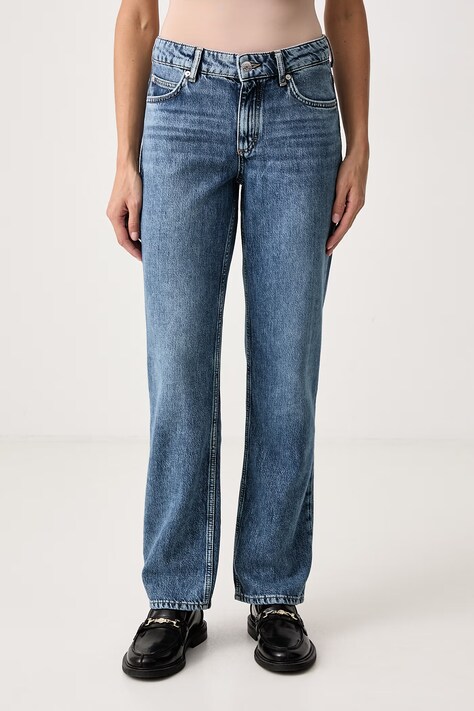 Marc O'Polo Jeansy flare damskie niebieskie 5000011637