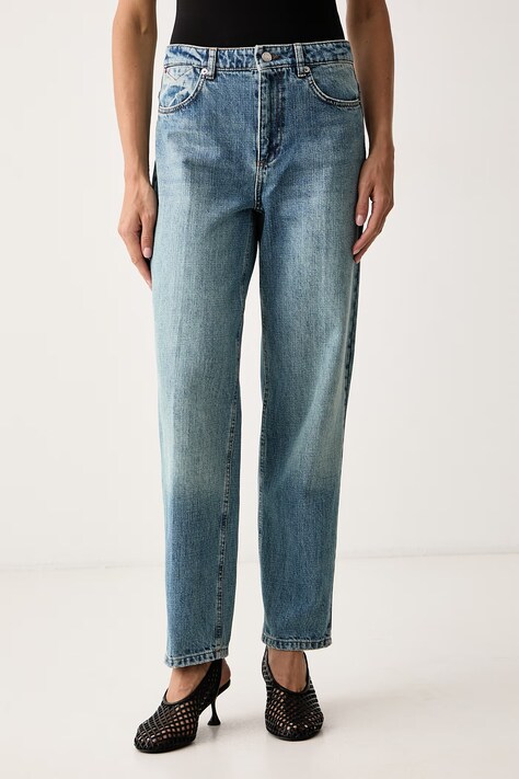 Max&Co. Jeansy carrot damskie MAROSO niebieskie 2626186061200