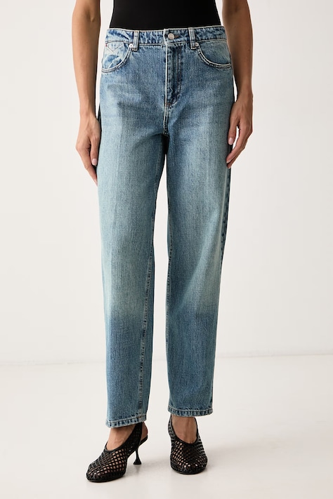 Max&Co. Jeansy carrot damskie MAROSO niebieskie 2626186061200