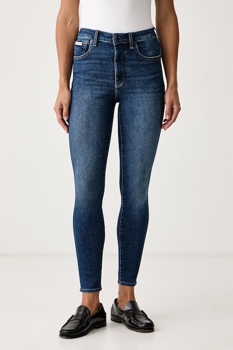 Calvin Klein Jeans Jeansy skinny damskie granatowe LV047D757G