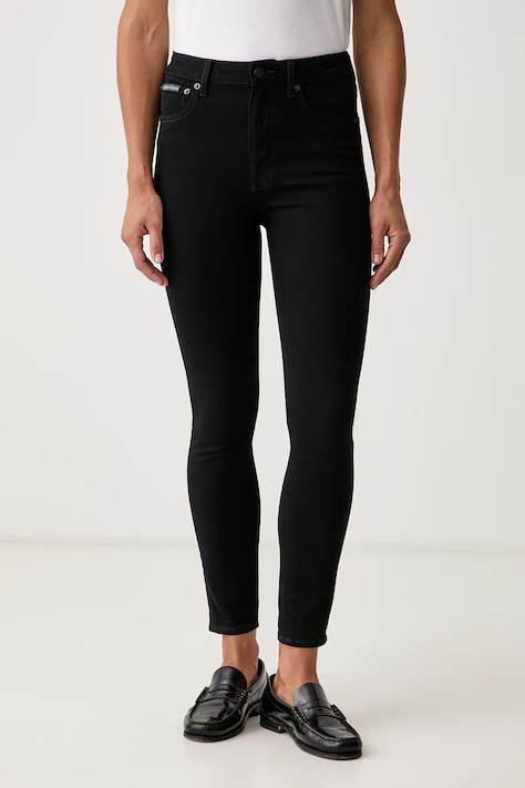 Calvin Klein Jeans Jeansy skinny damskie czarne LV047D740G