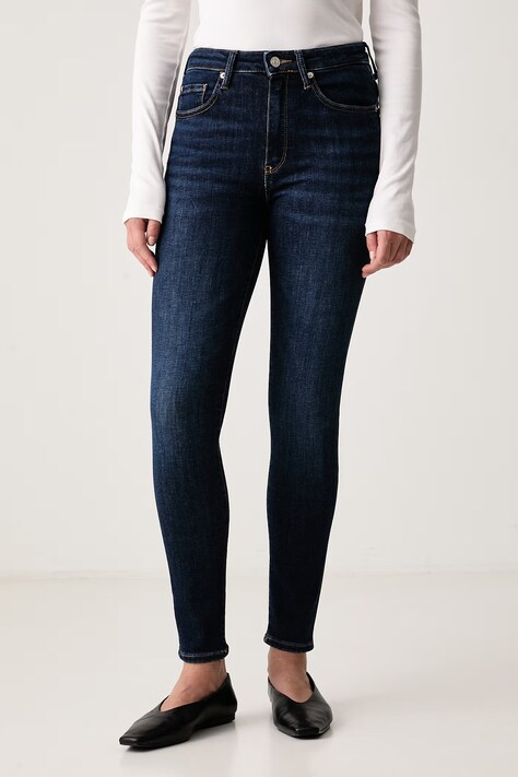 Tommy Hilfiger Jeansy skinny damskie granatowe WW0WW42485