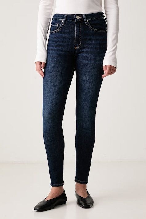 Tommy Hilfiger Jeansy skinny damskie granatowe WW0WW42485