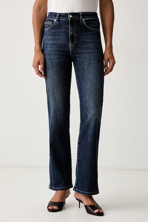 iBlues jeansy straight damskie IBLPENELOPE niebieskie 2627186131200