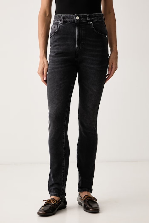 Marella Τζιν slim fit γυναικεία MLSHSLIM μαύρα 2623186064200