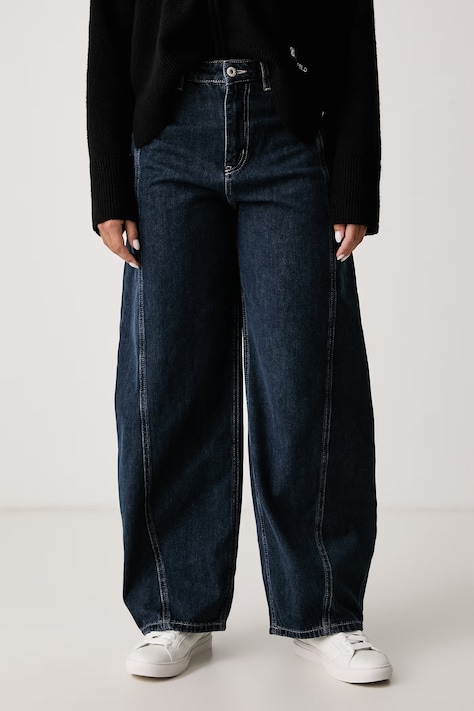 HUGO Blue Джинси relaxed fit жіночі Gia_1_B темно-сині 50567482