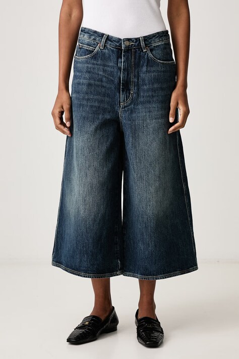Soeur Wide leg traperice za žene JOYCE plave SHO1199JOYCE