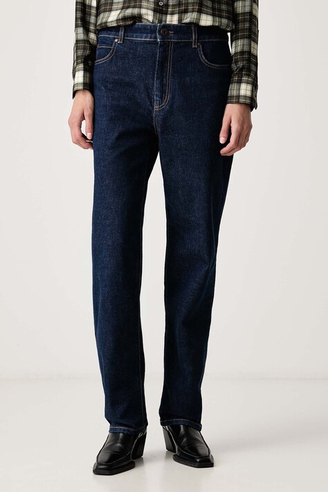 Weekend Max Mara Jeansy straight damskie WKDLINCE niebieskie 2625186012600