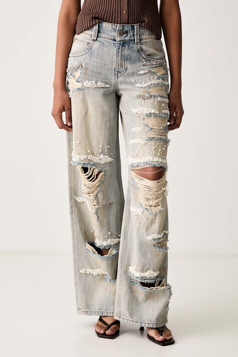Miss Sixty Jeansy damskie niebieskie 6M3JJ09000