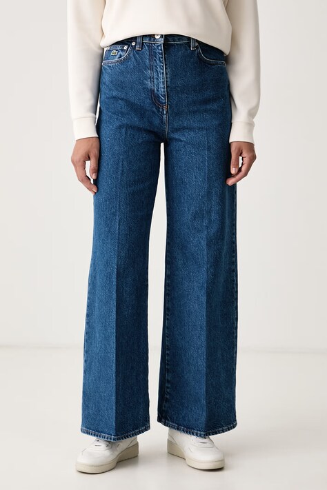 Lacoste Jeansy damskie niebieskie HF8402