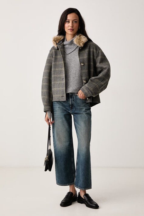 Seventy Venezia Jeansy straight damskie niebieskie PD0166_240317