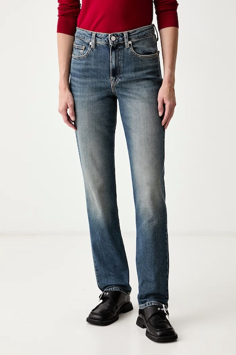 Tommy Hilfiger Jeansy slim fit damskie niebieskie WW0WW52184