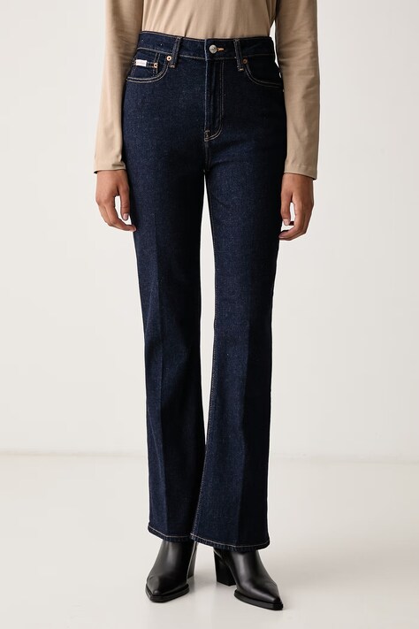 Calvin Klein Jeans Bootcut Γυναικεία σκούρα μπλε LV047H765G
