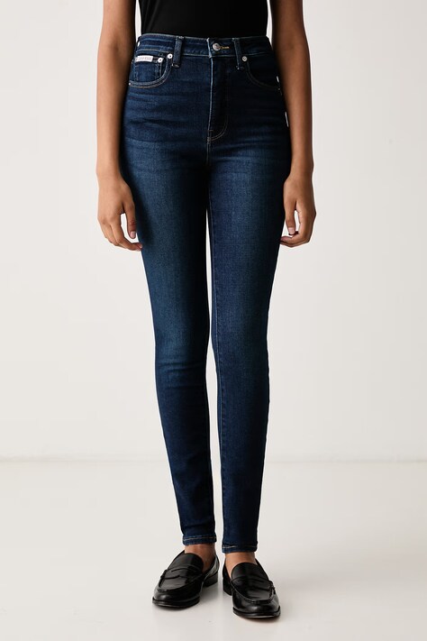 Calvin Klein Jeans Skinny γυναικεία σκούρα μπλε LV047H700G