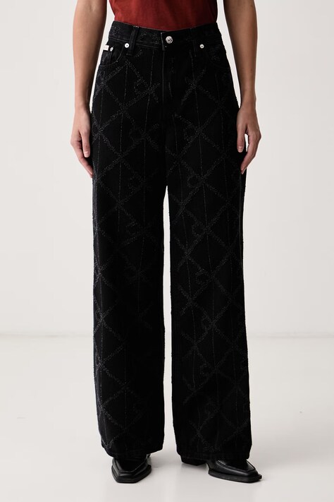 Calvin Klein Jeans Traperice za žene crne LV047H756G