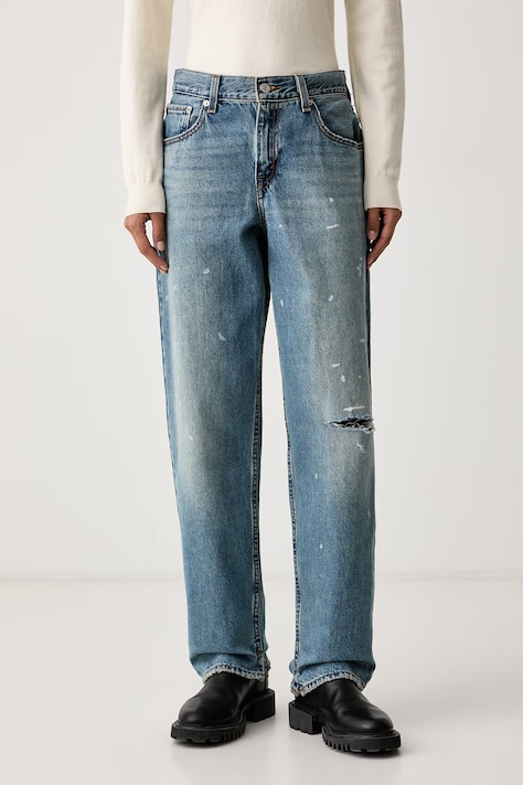 Levi's Дънки loose дамски LOOSE TAPER H226 сини 0083N-0002
