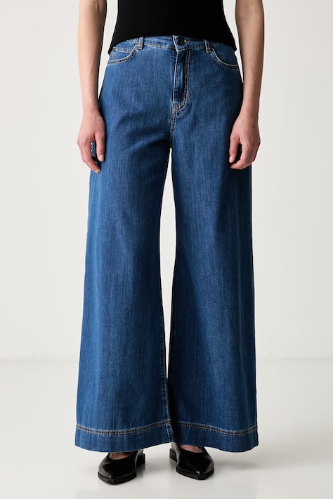 Weekend Max Mara wide leg džíny dámské WKDVEGA modré 2625186021600