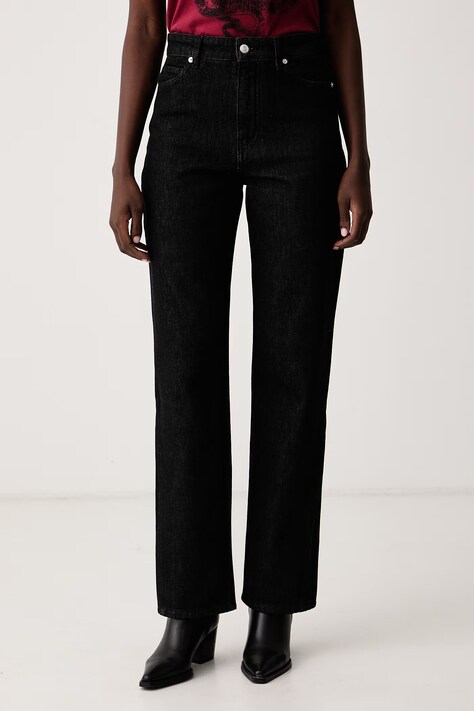 Zadig&Voltaire Rifle regularné dámske ETE čierne WWJE01342