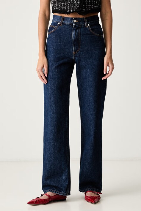 MSGM κανονικά γυναικεία σκούρα μπλε 4141MDP231L.267763