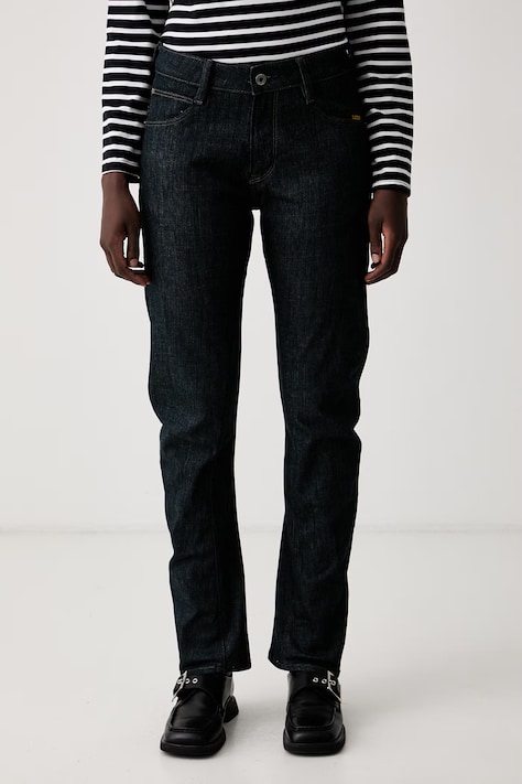 G-Star jeansy slim fit damskie G-Star Arc 3D Slim granatowe D29948-E541