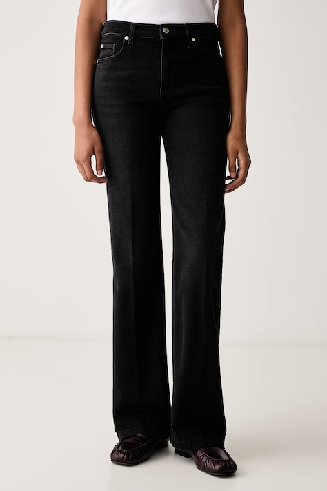 Joop! Jeansy straight damskie czarne 30111320