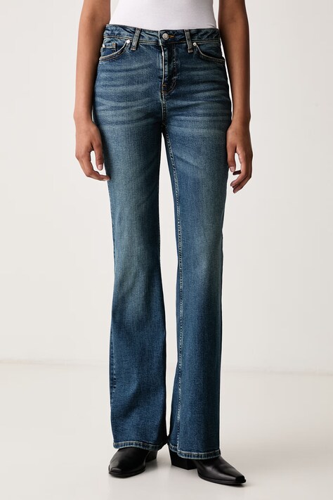 Joop! Jeansy bootcut damskie niebieskie 30105307