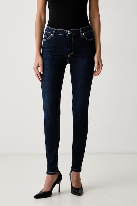 Joop! jeansy skinny damskie granatowe 30105297