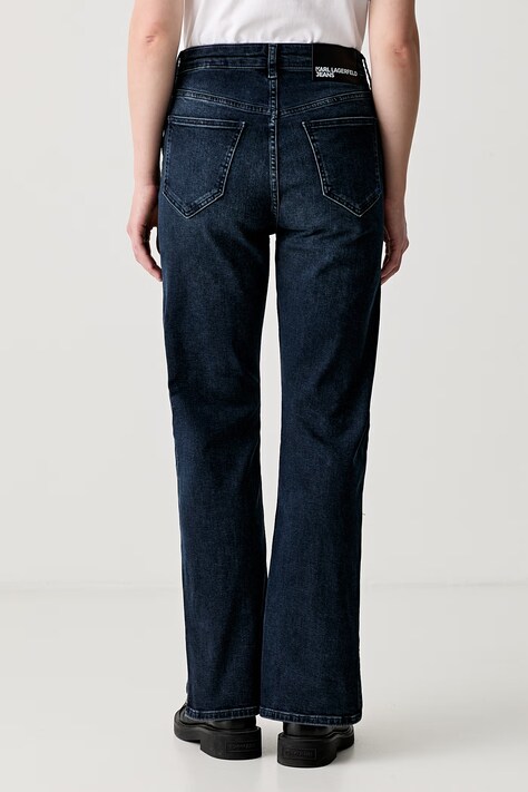 Karl Lagerfeld Jeans джинси straight жіночі — AW26-SJDZNI, темно-синій — фото 3