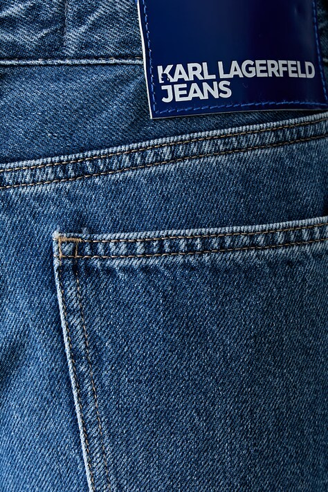 Karl Lagerfeld Jeans джинси barrel жіночі — AW26-SJDZNN, блакитний — фото 5