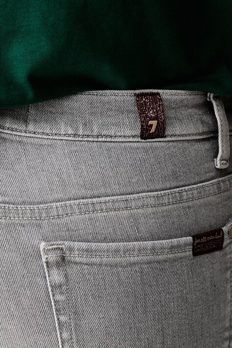 7 FOR ALL MANKIND джинси flare жіночі — AW26-SJDZPB, сірий — фото 4