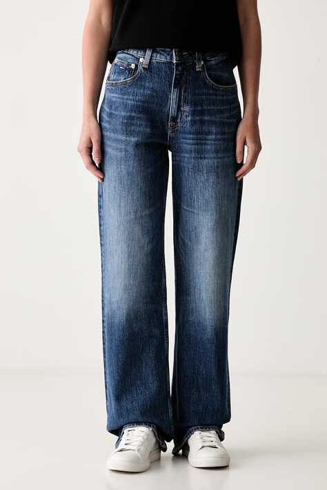 Tommy Jeans relaxed fit traperice za žene mornarsko plave DW0DW23078
