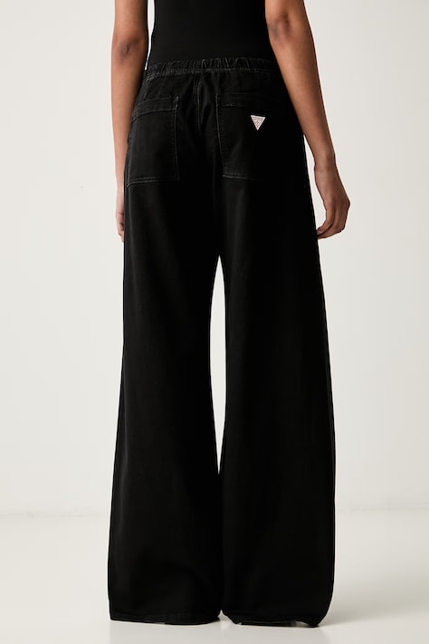 Guess Jeans jogger džíny dámské černé W6YA2J D1192