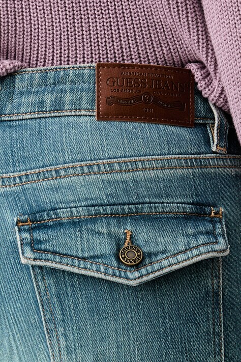 Guess Jeans джинси wide leg жіночі — фото 4