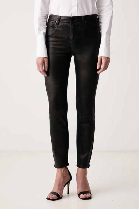 Guess Дънки skinny дамски 1981 SKINNY черни W6BA46 D2586