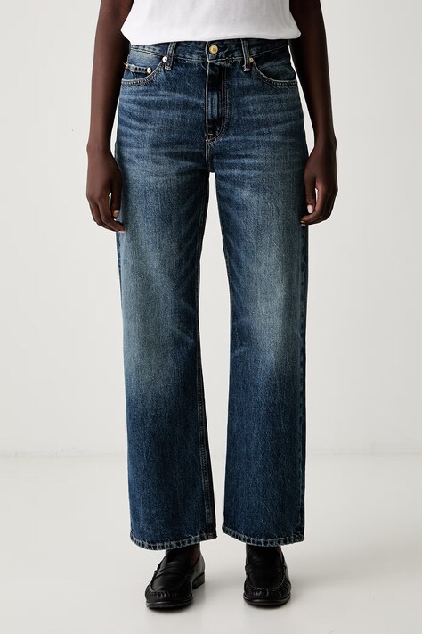 Tommy Hilfiger rifle straight dámske tmavomodré WW0WW50963