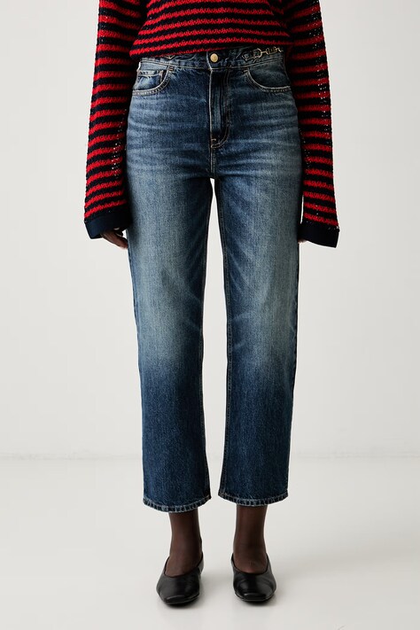 Tommy Hilfiger rifle regularné dámske tmavomodré WW0WW49960