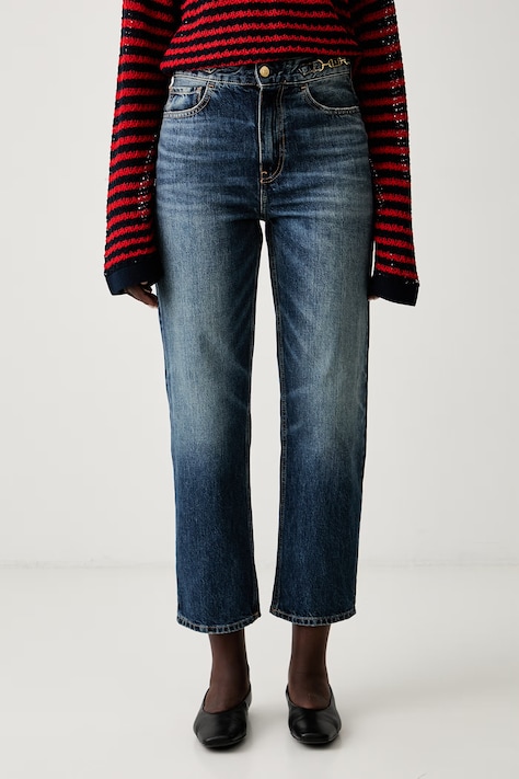 Tommy Hilfiger rifle regularné dámske tmavomodré WW0WW49960