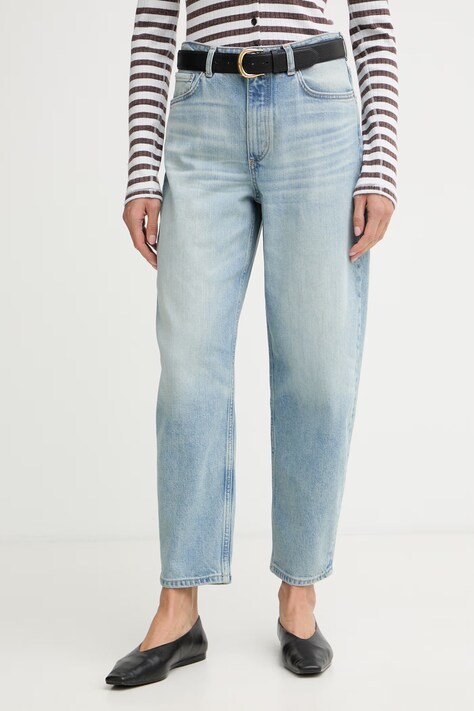 Marc O'Polo jeansy relaxed fit damskie niebieskie 5000014442