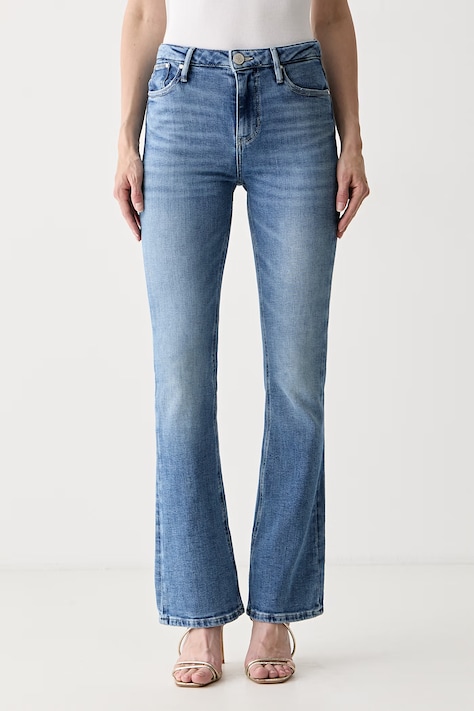 Guess дънки flare дамски SEXY FLARE сини W6YA0L D1338