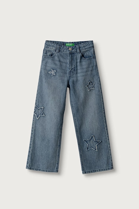United Colors of Benetton Regularne traperice za djecu mornarsko plave 4DW2CE04U