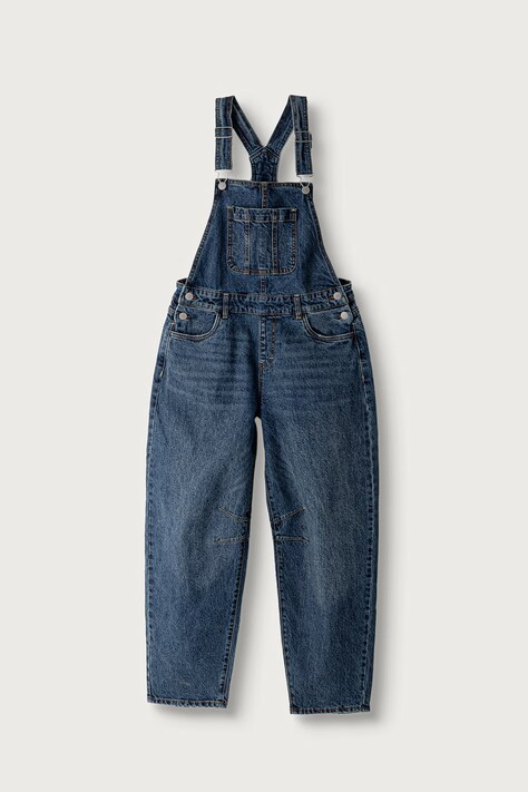 Levi's tregerice za djecu BAGGY BARREL OVERALL mornarsko plave 4ER362