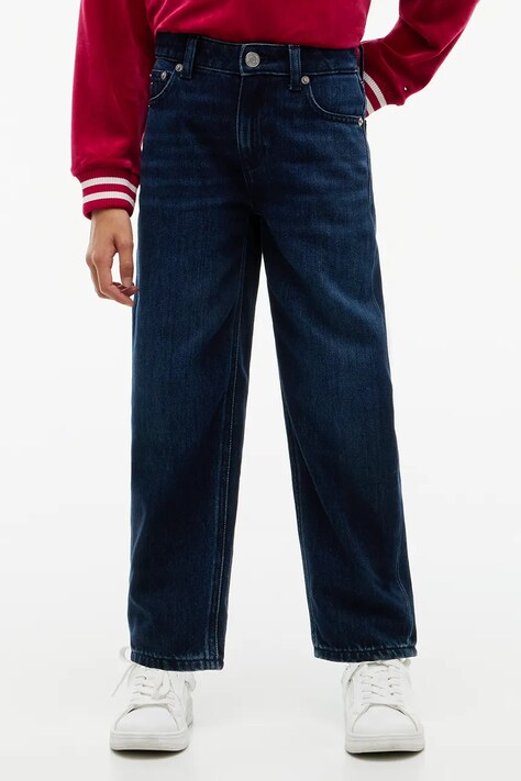 Tommy Hilfiger Jeansy barrel dziecięce BARREL niebieskie KG0KG09631