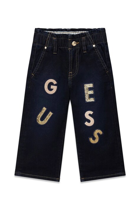 Guess jeansy bootcut dziecięce granatowe K6BA02 D2167